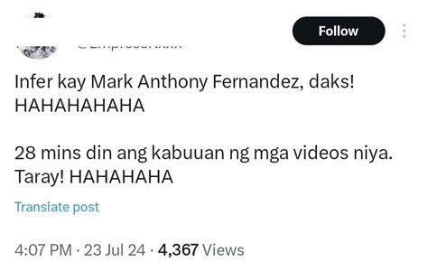 Mark Anthony Fernandez trends over alleged video scandal.